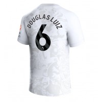 Camisa de Futebol Aston Villa Douglas Luiz #6 Equipamento Secundário 2023-24 Manga Curta